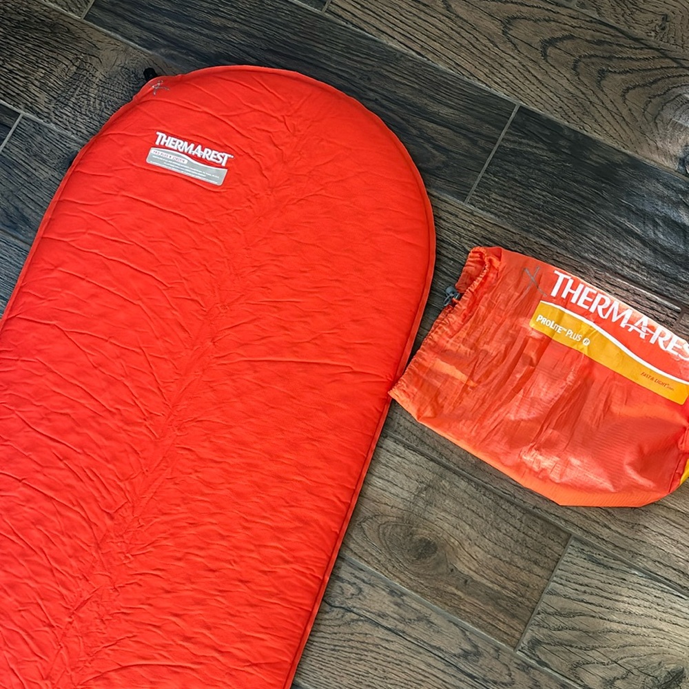 Orange Sleeping Pad